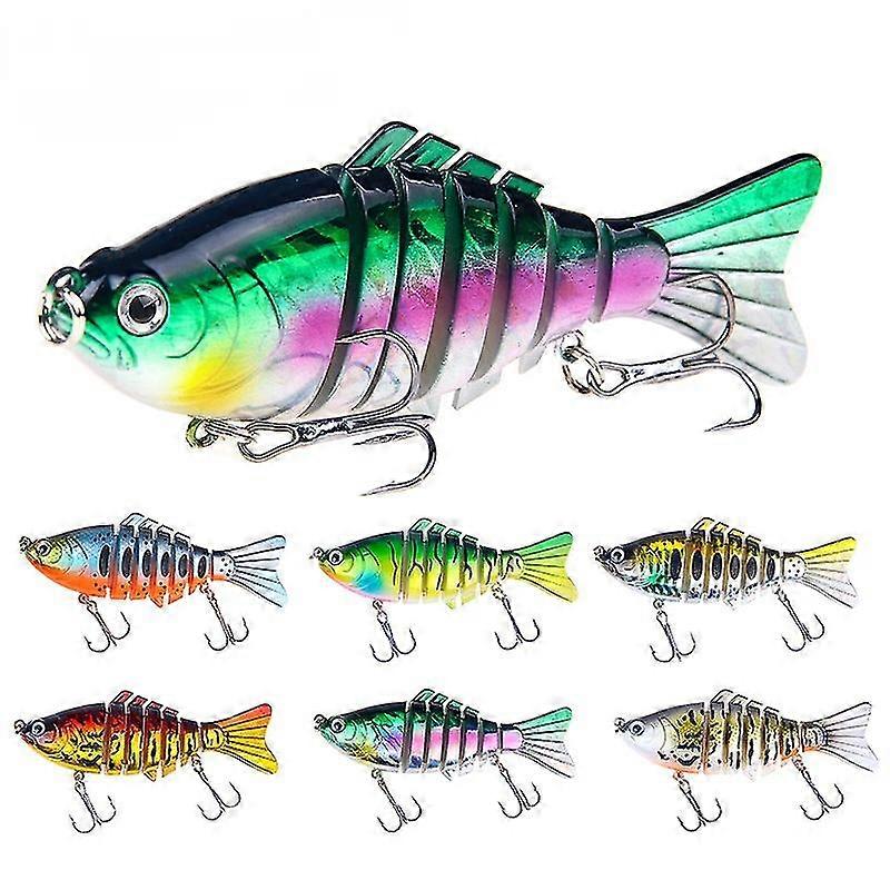 Road Bait Seven Section Köder 15.6g / 10cm Kunststoff Abschnitt Hard Lure Simulation Köder Set