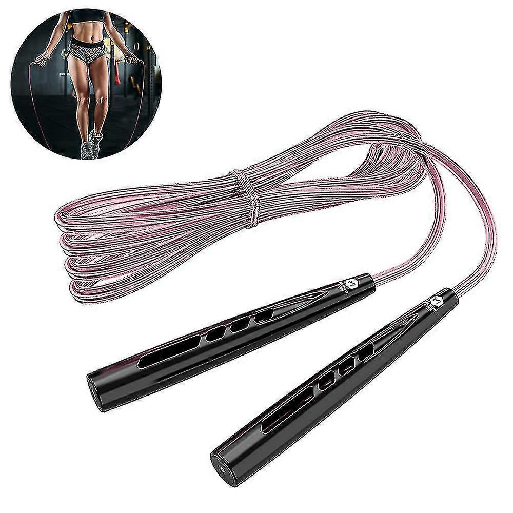 High Speed Skip Rope Double Ball Bearing, Adjustable Skip Rope Without Knot