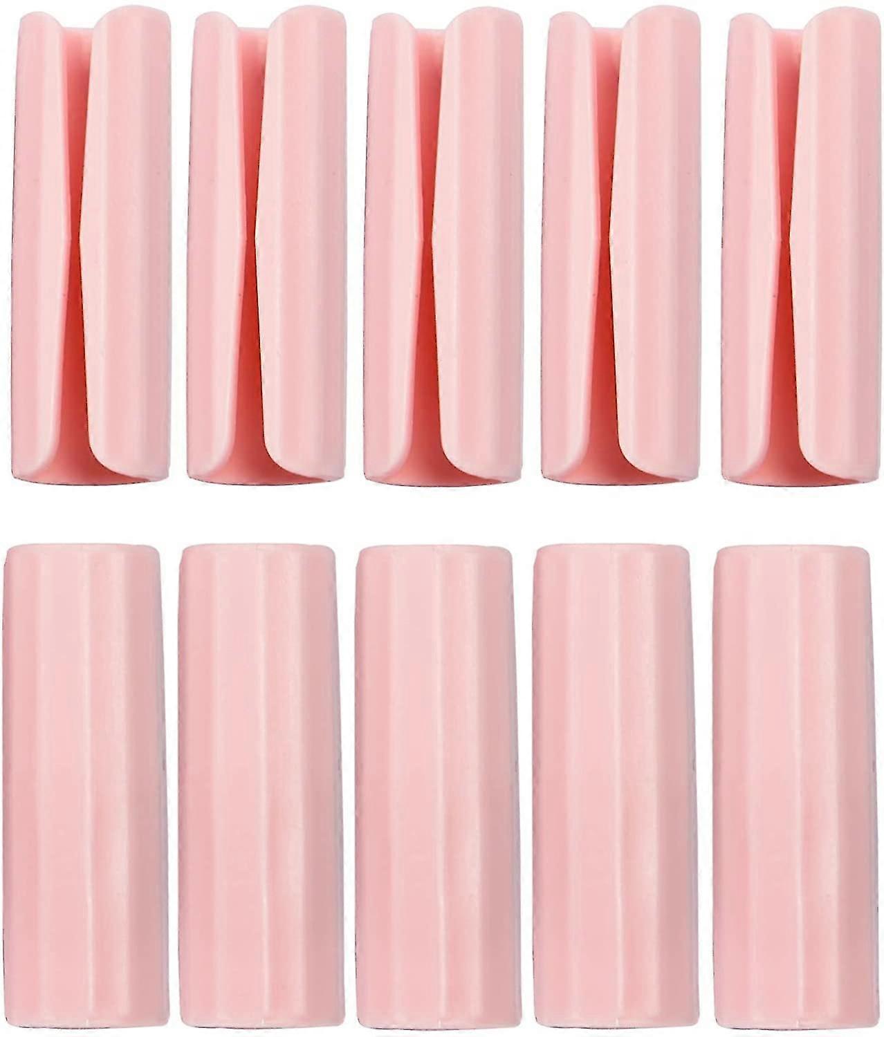 Bed Sheet Grippers, Bed Sheet Holders, Bed Sheet Clip, Keep Sheets Tidy 10 stuks (roze)