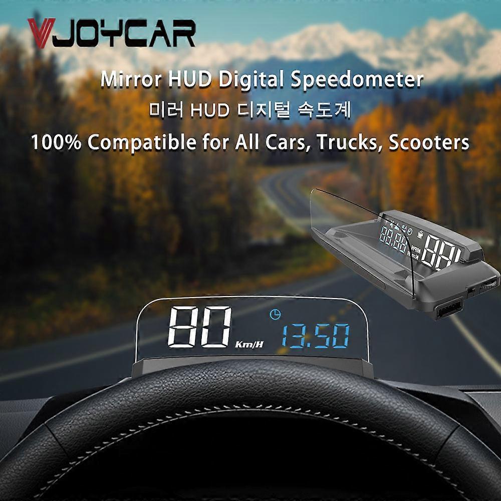 Updated Version OBD Car Head Up Display Car Electronics HUD Display Digital Speed Projector Overspeed Warning GPS Speedometer