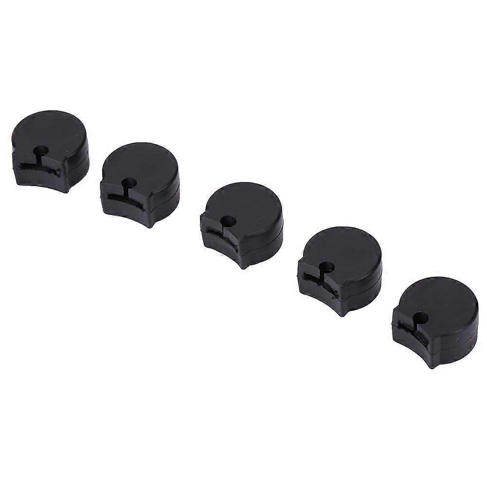 Rubber Clarinet Thumb Rest Cushion Protectors 5 Pcs Comfortable Practical Finger Covers