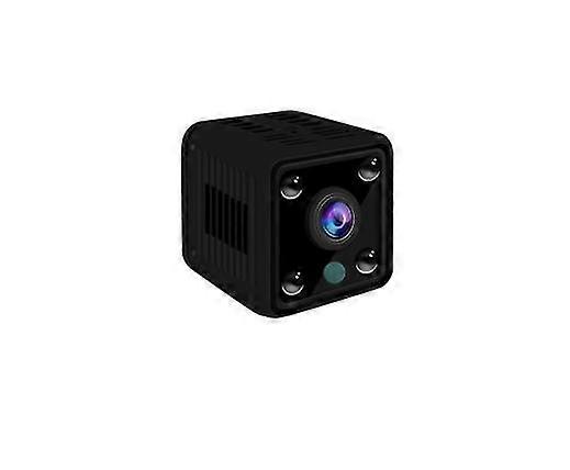 Mini security camera, motion detection alarm audio(Black)