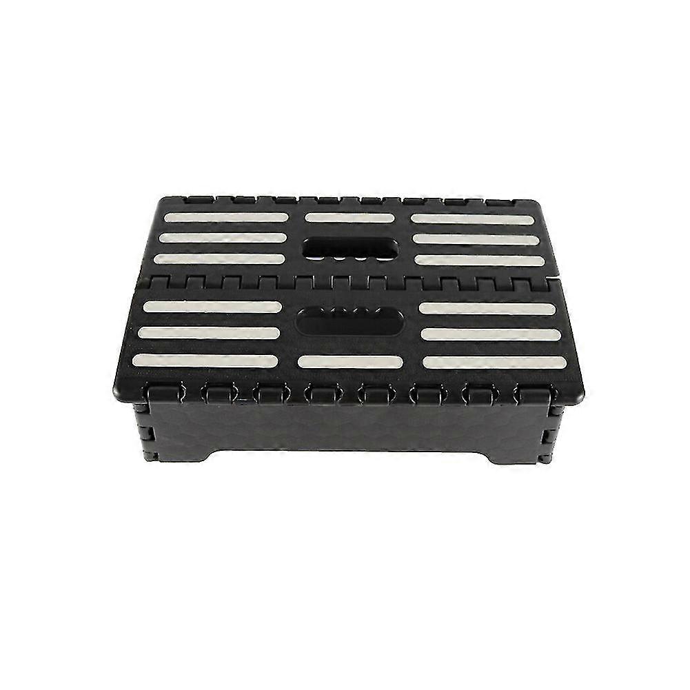 Extra Wide Car Outdoor Folding Step Stool Portable Child Non Slip PP Elder