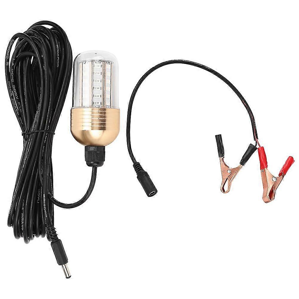 Grüner Blitz LED Unterwasserfischen Fischfinder Köder Licht 12V 30W