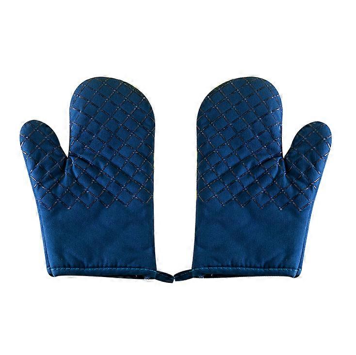 Oven Mitts 1 Pair of Quilted Thick Lining, Heat Resistant Kitchen Gloves