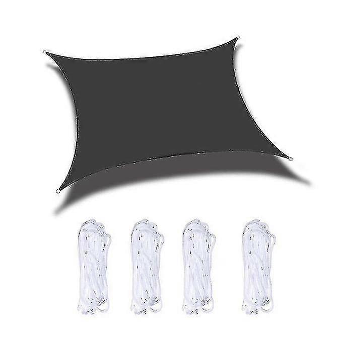 Sun Shade Sail Rectangle Uv Block Waterproof Polyester Canopy_