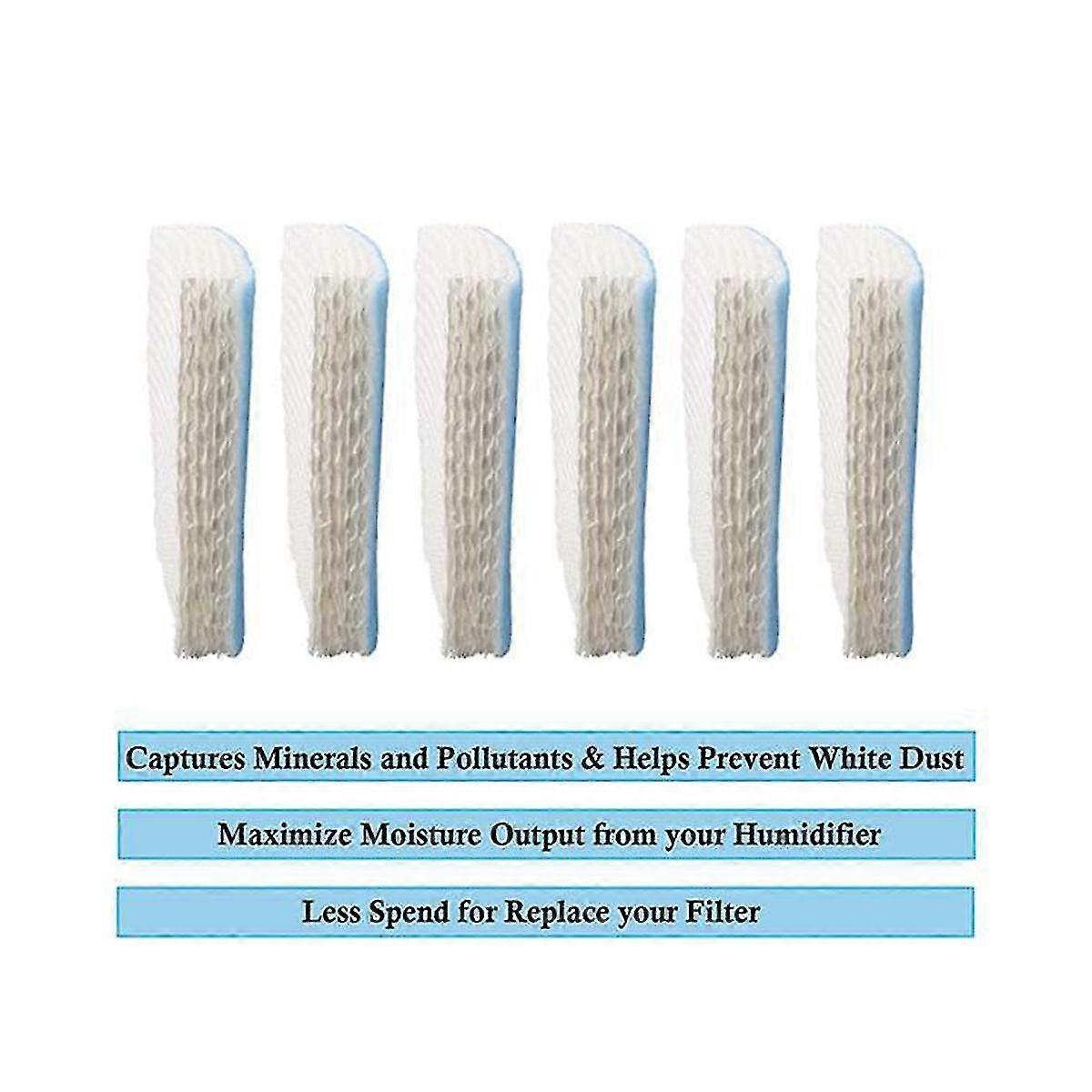9pcs Replacement Air Humidifier Filter Fit For Hft600 Hev615 Hev615b Hev615w Hev620 Hev620b Hev620w