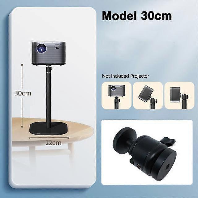 Support de support de projecteur Deskotp avec tête rotative à 360° réglable compatible avec vis 1/4" pour projecteur XGIMI Xiaomi