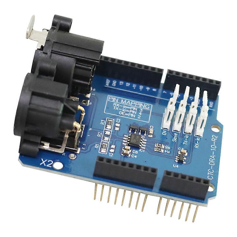 Max485 DMX Shield Expansion Board Module For Arduino Smart Robot Components Automation Kits