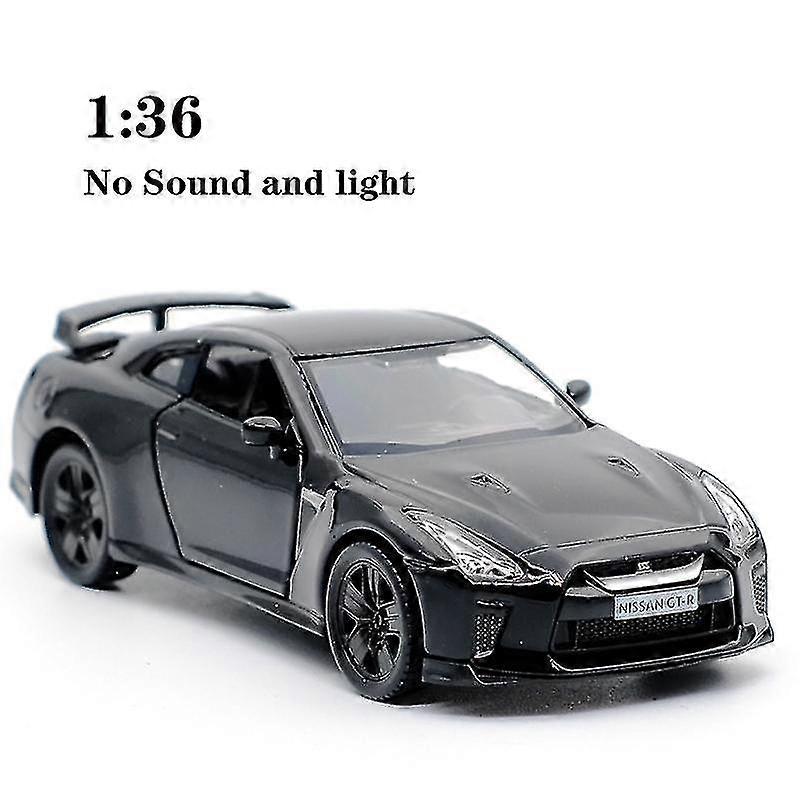 새로운 1:32 닛산 Gtr GT-R R35 합금 자동차 모델 다이 캐스트 장난감 자동차 장난감 자동차 어린이 장난감 어린이 선물 소년 장난감 - Ya