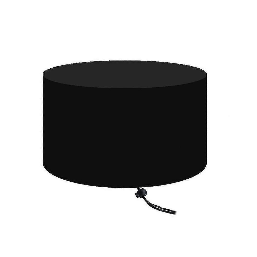 Fire Pit Cover Round Coated Polyester Oxford Fabrics Waterproof Firepit(30x12inch)