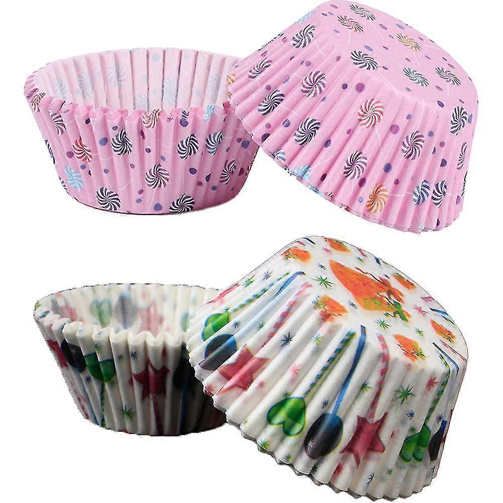 Cupcake Liners Greaseproof Paper Baking Cups 200-Count