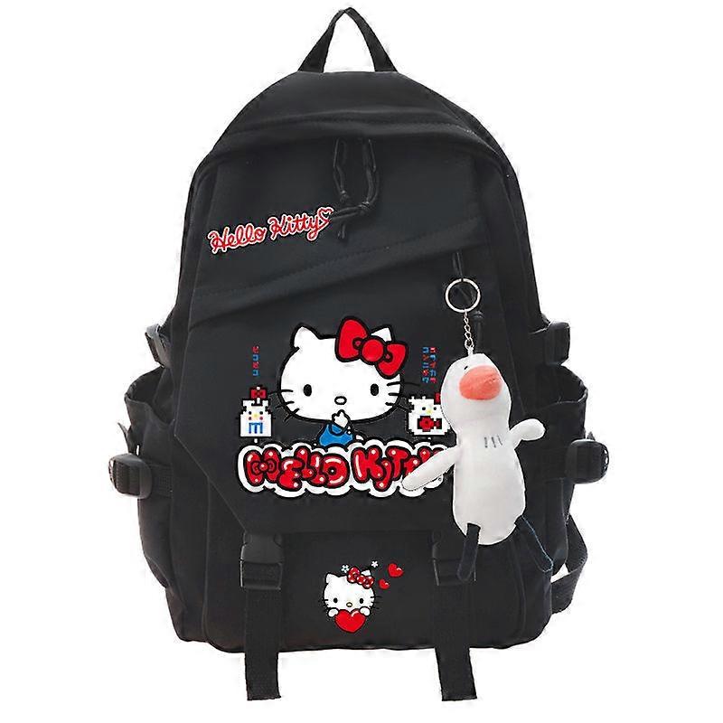 Large Capacity Bags Y2k Cute Hello Kitty Backpack High Quality Aesthetic Schoolbag Adult Travel Messenger Shoulder Bags Female