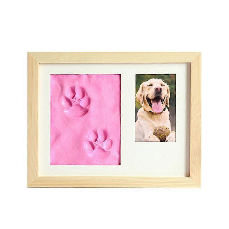 Pets Paw Prints Keepsake Photo Frame for Dogs Cats for Dog for Cat Pet Lovers