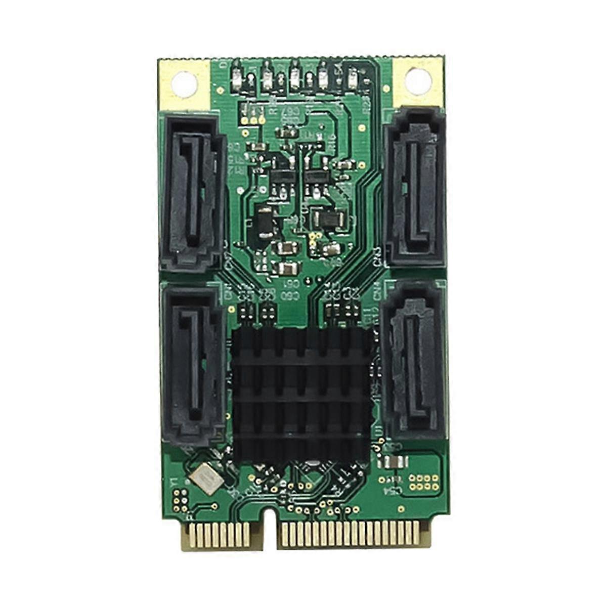 Expansion Card ST586 MiniPCIE 88SE9230 Quad SATA Industrial PC Portable Utility Expansion Card