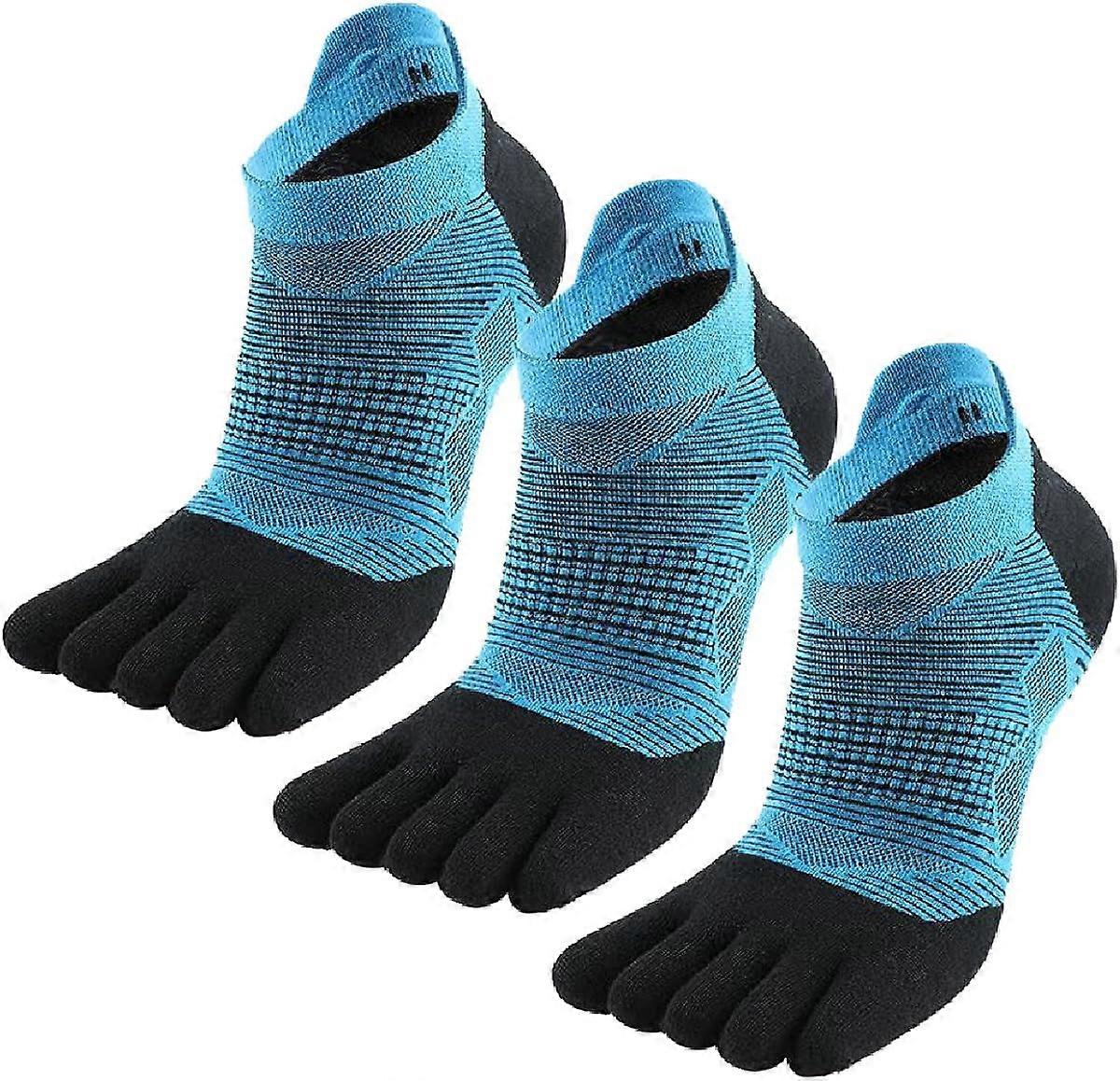 Toe Socks, Men's and Women's Separated Toe Sock,3 Pairs of Five-toed Sports Socks for Toe Shoes or Daily