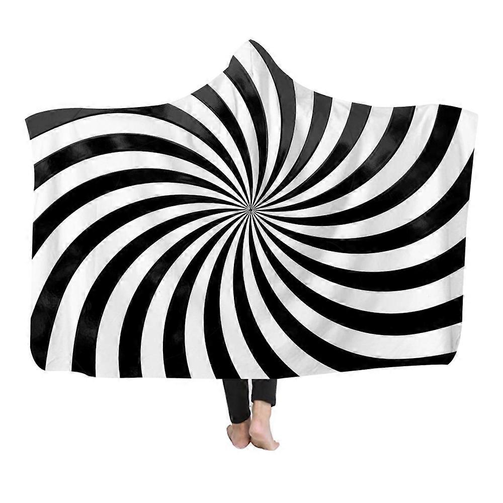 الشتاء الدافئة مقنعين بطانية يمكن ارتداؤها بطانية كسول هدية عيد الميلاد - 150 سم * 200 سم