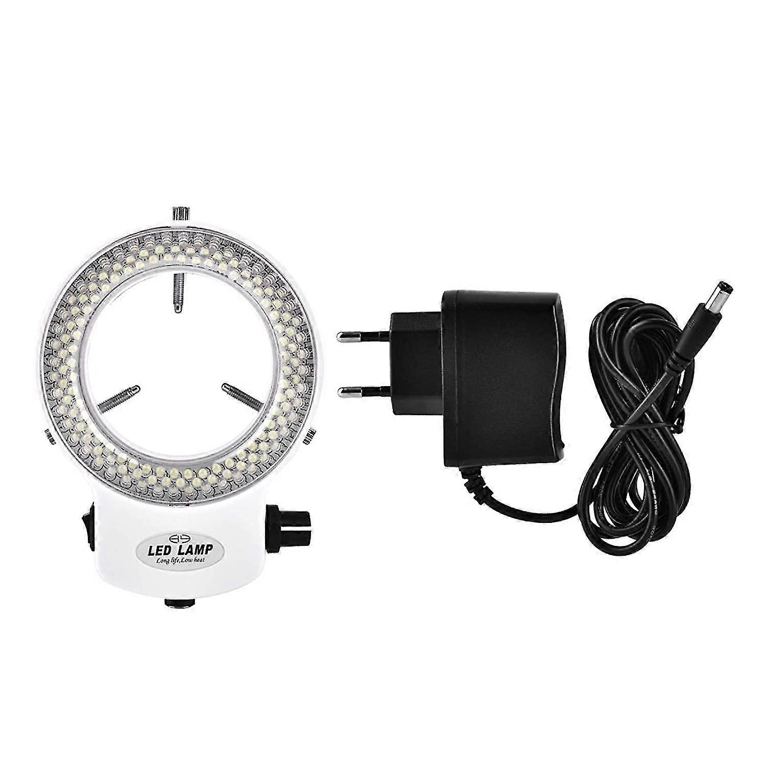 Cisea 144 Led Ring Light Beads Light Source Luminous Adjustable Ring Lamp For Stereo Microscope(white)