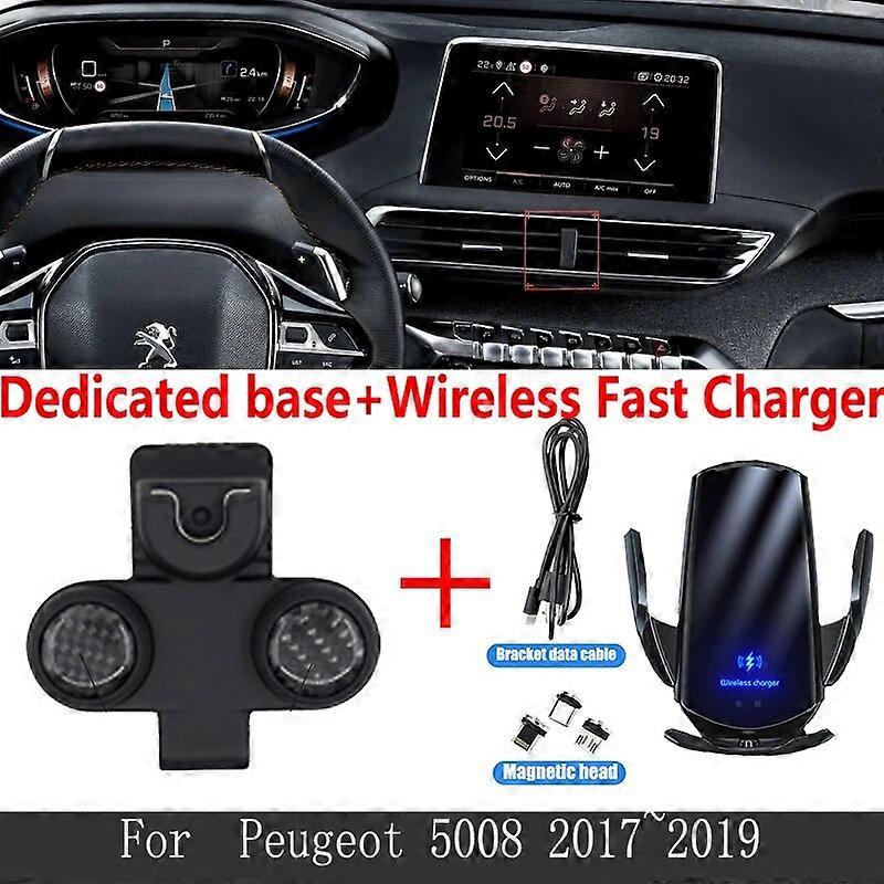 מחזיק טלפון נייד לרכב עבור פיג'ו 5008 MK2 2017 2018 2019 מחזיק טלפון נייד מיוחד לרכב עבור אביזרי שקע אוויר iPhone