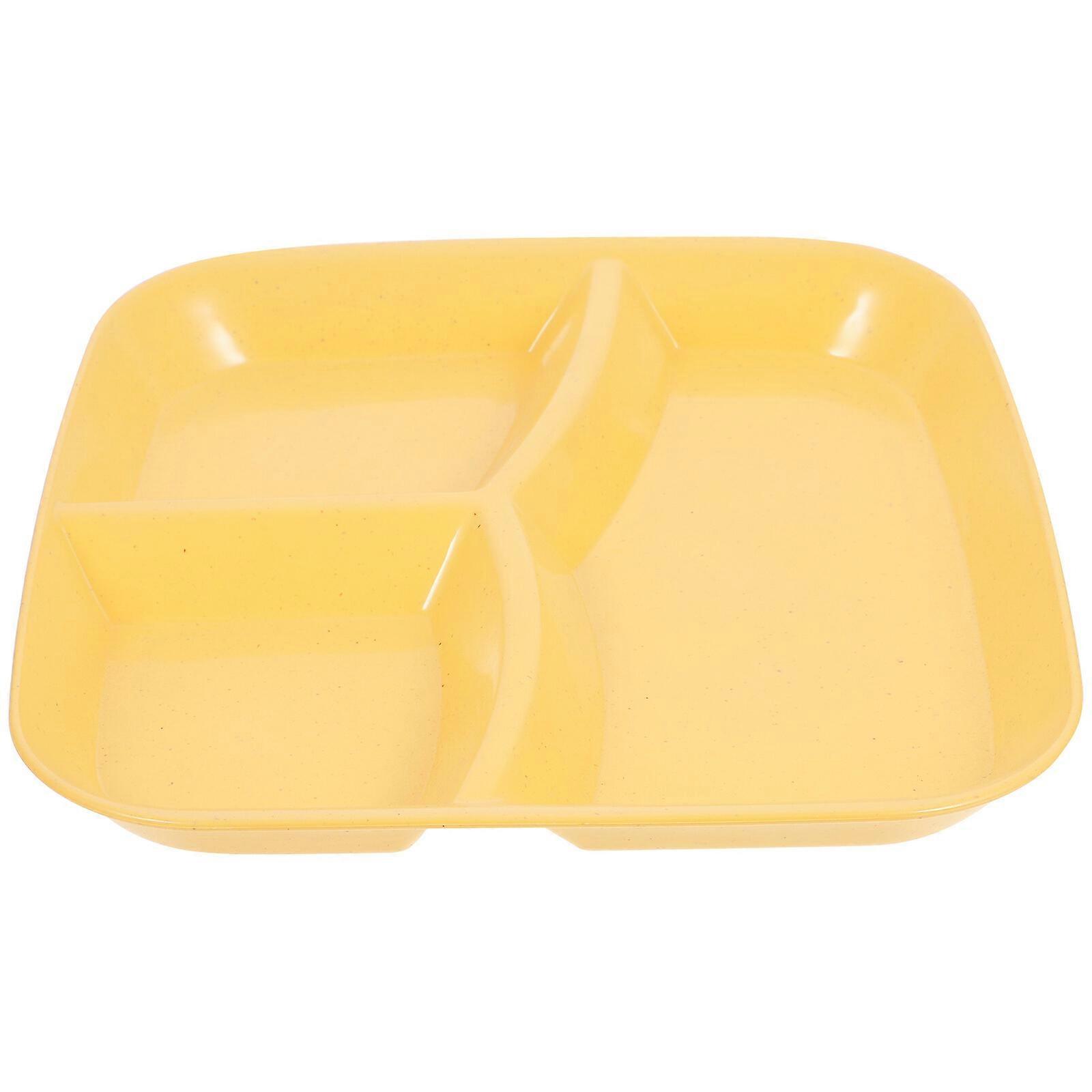 Divided Serving Plate Appetizer Tray Reusable Fruit Plate Multi-functional Seasoning Dish