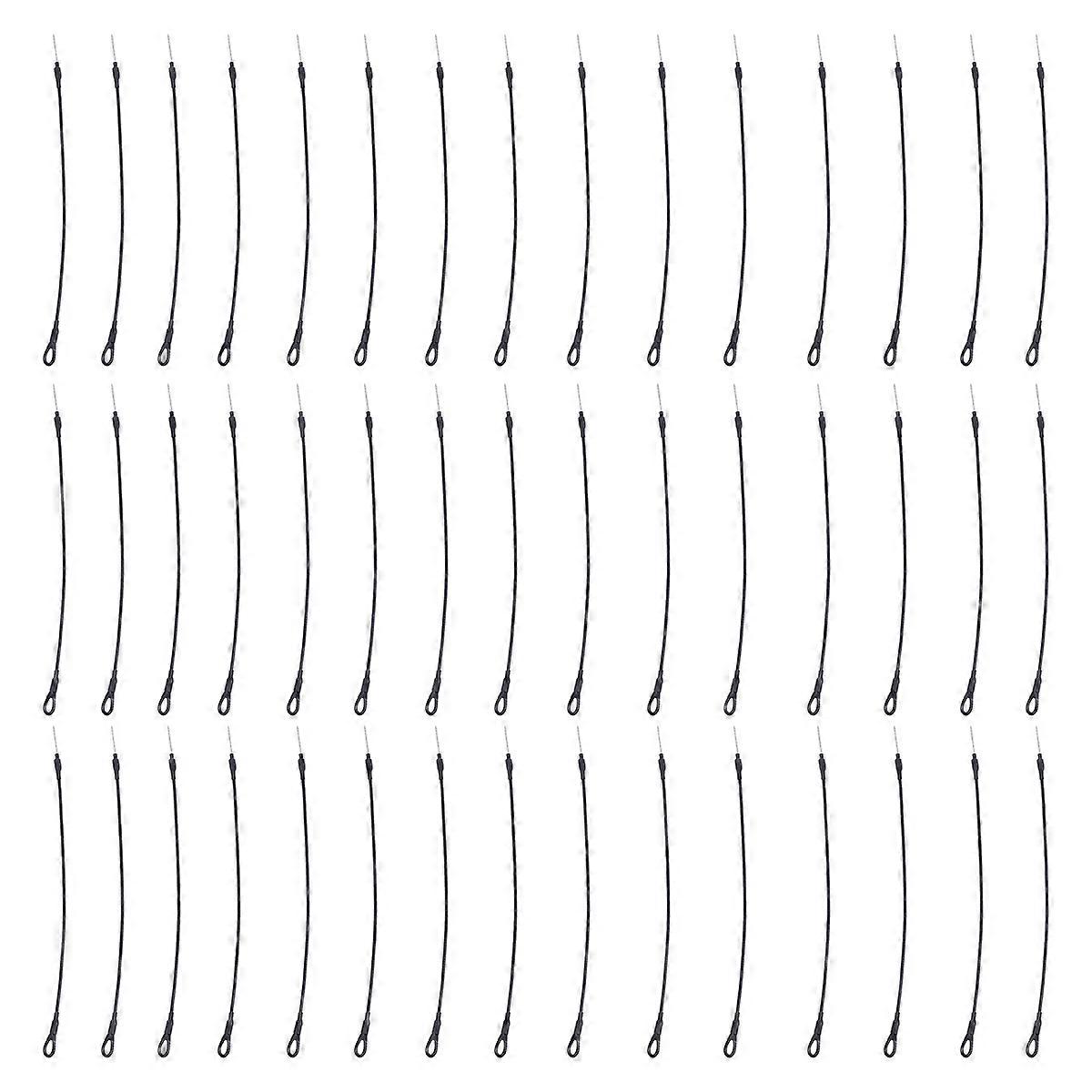 100pcs Security Lanyard Wire for Tag Loss Prevention Antishoplifting Systems