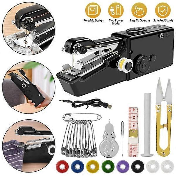 Handheld sewing machine Handheld electric sewing machine set Portable mini sewing machine