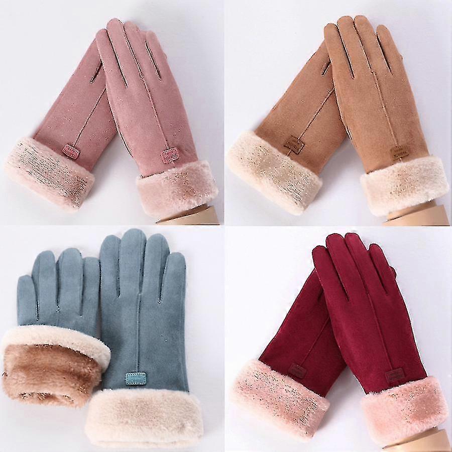 Winter Touch Screen Gloves Women's Winter Gloves Warm Mittens