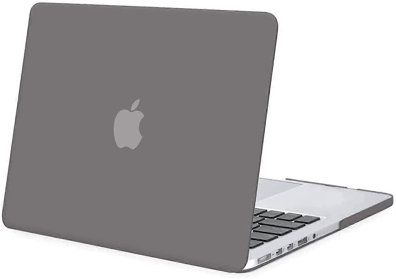 Gray  Compatible with MacBook Pro 13 inch Case 2015 2014 2013 end 2012 Older Version with Retina Display (Models: A1502 & A1425), Protective Plastic H