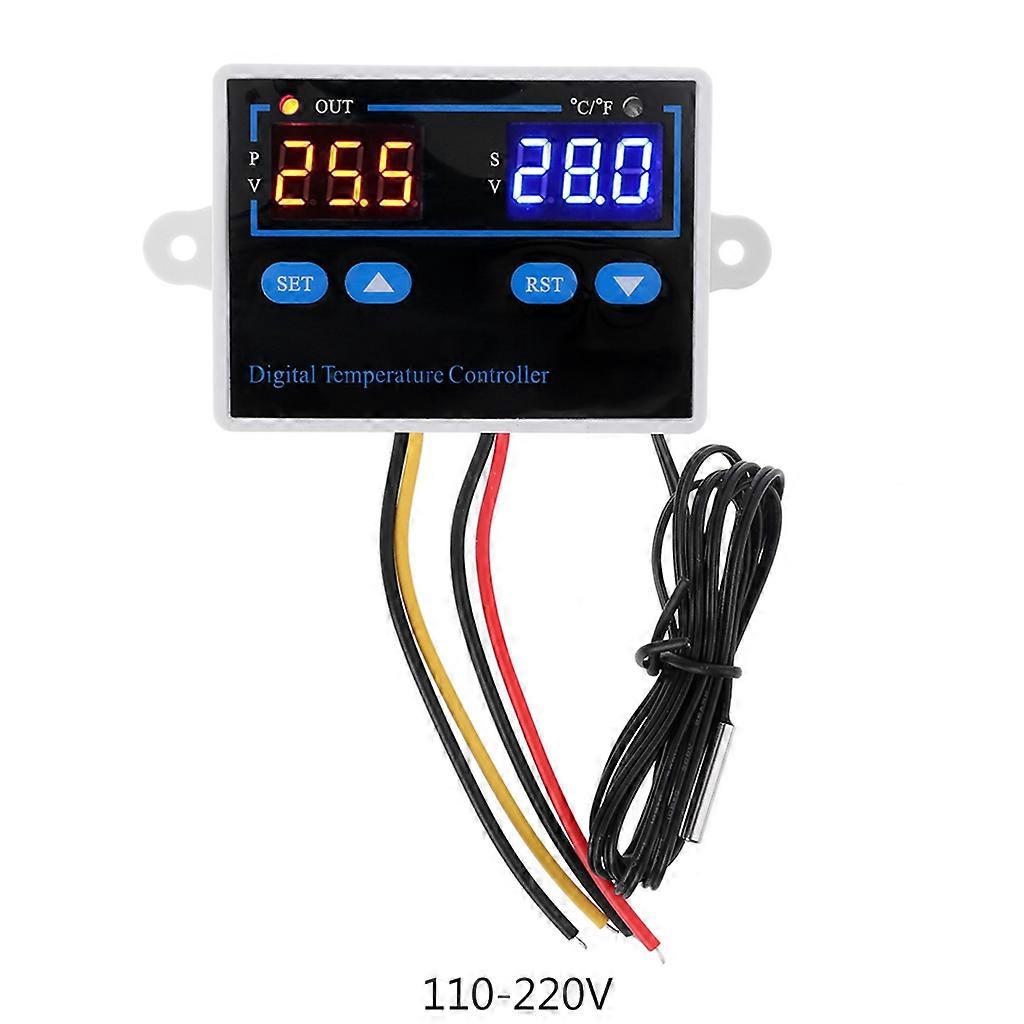  10A Fahrenheit and Centigrade Thermostat Control Switch Probe Temperature