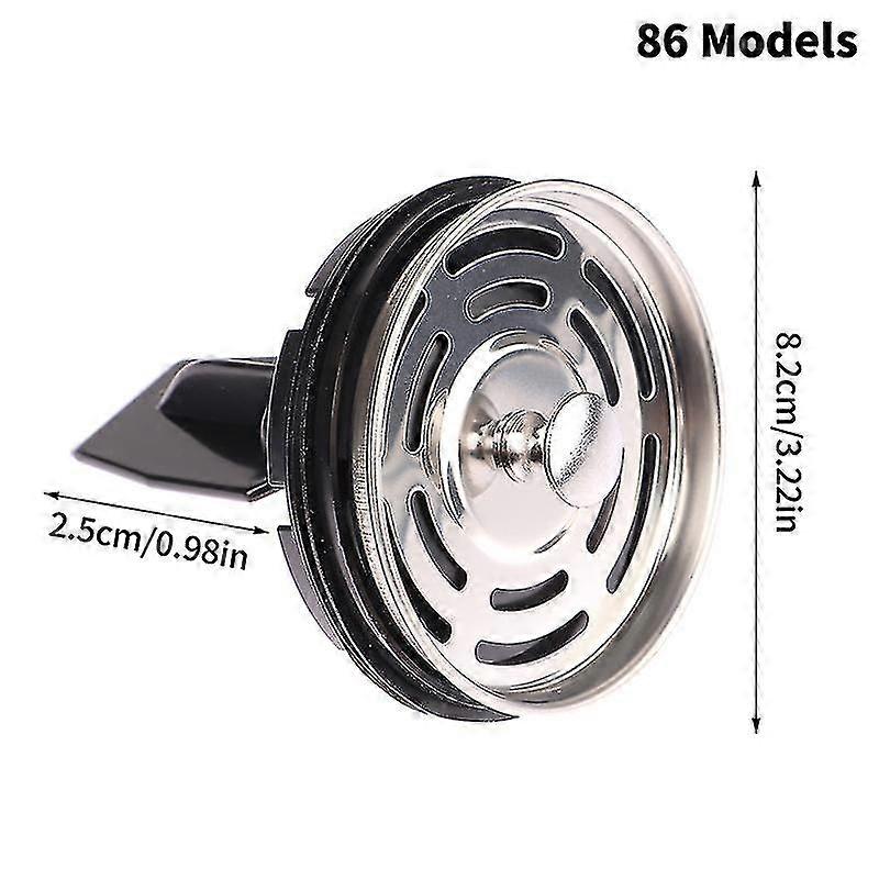 تصفية التخلص من نفايات الطعام تصفية سدادة المياه المطبخ مطحنة القمامة التقطيع التخلص من قطع غيار التيار المتردد