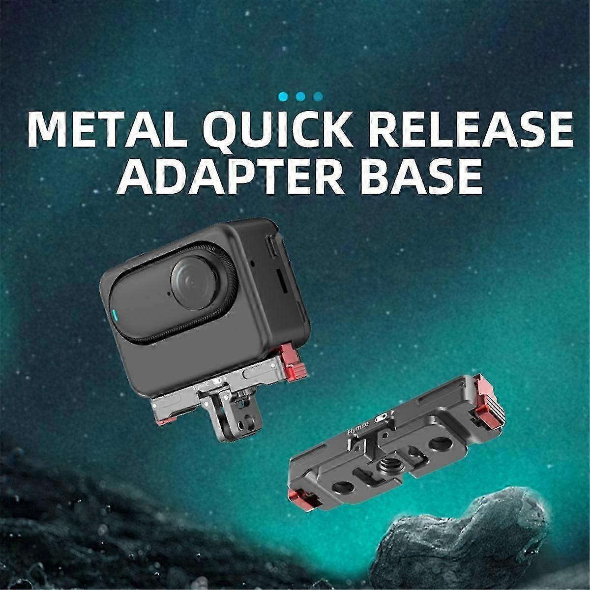 For Go3 Magnetic Quick Release Base Mount Accessories Thumb Camera Rechargeable Charging Base Bracket