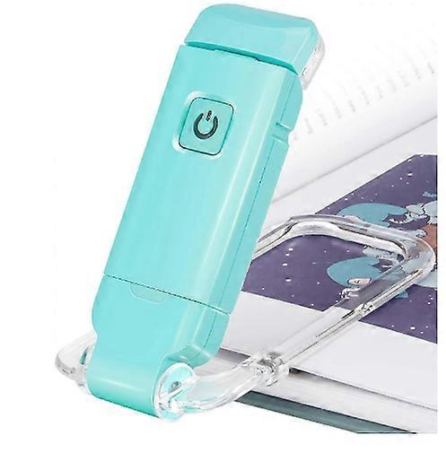 Book Lights,Led s, Rechargeable Reading Light Clip On Books For Reading In Bed,blue