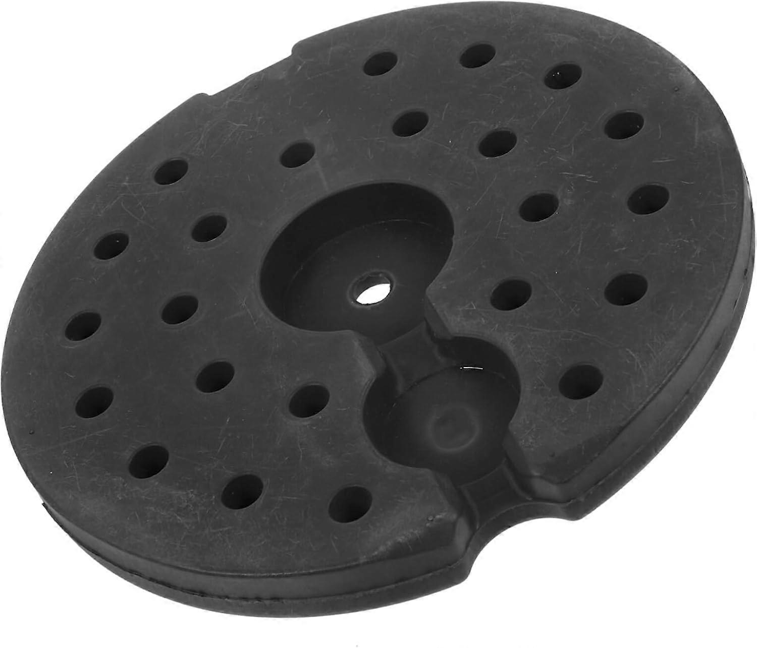 Round Iron Lamp Base, Counterweight Design for Desk and Floor Lamps
