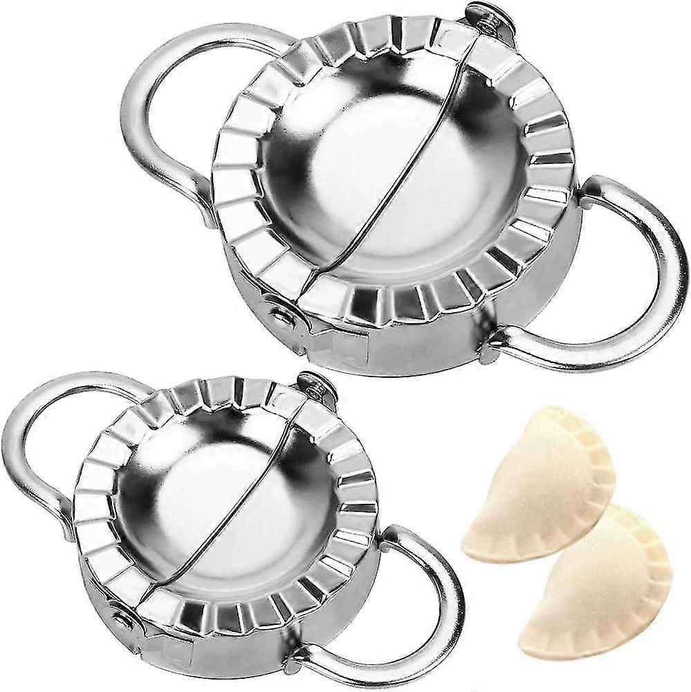 Stainless Steel Ravioli Mold 2pcs Dumpling Maker Dough Stamper