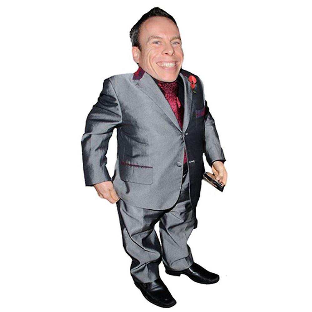 Warwick Davis Cardboard Cutout (lifesize OR mini size). Standee. Stand Up.
