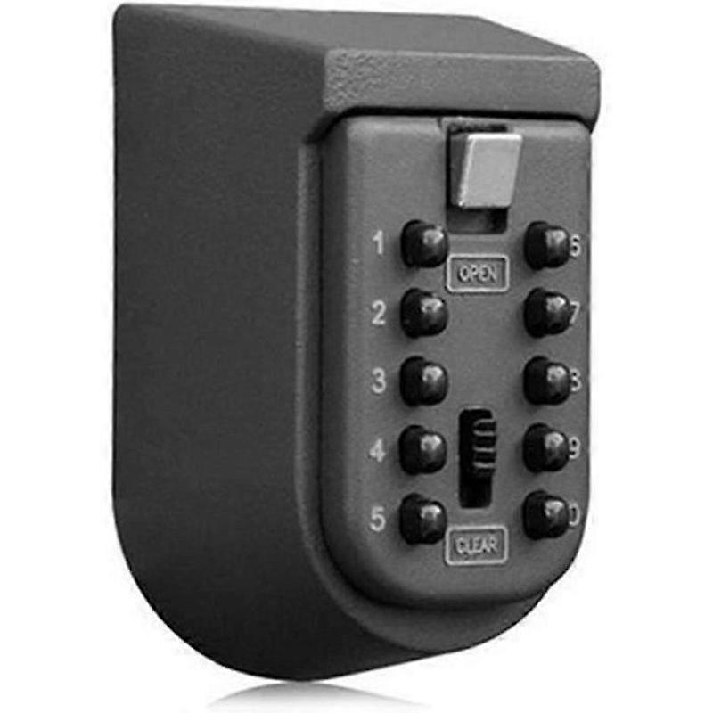 Key Safe Wall Mounted Storage Box Security Key Box by 10 Keys Digital Combination Box