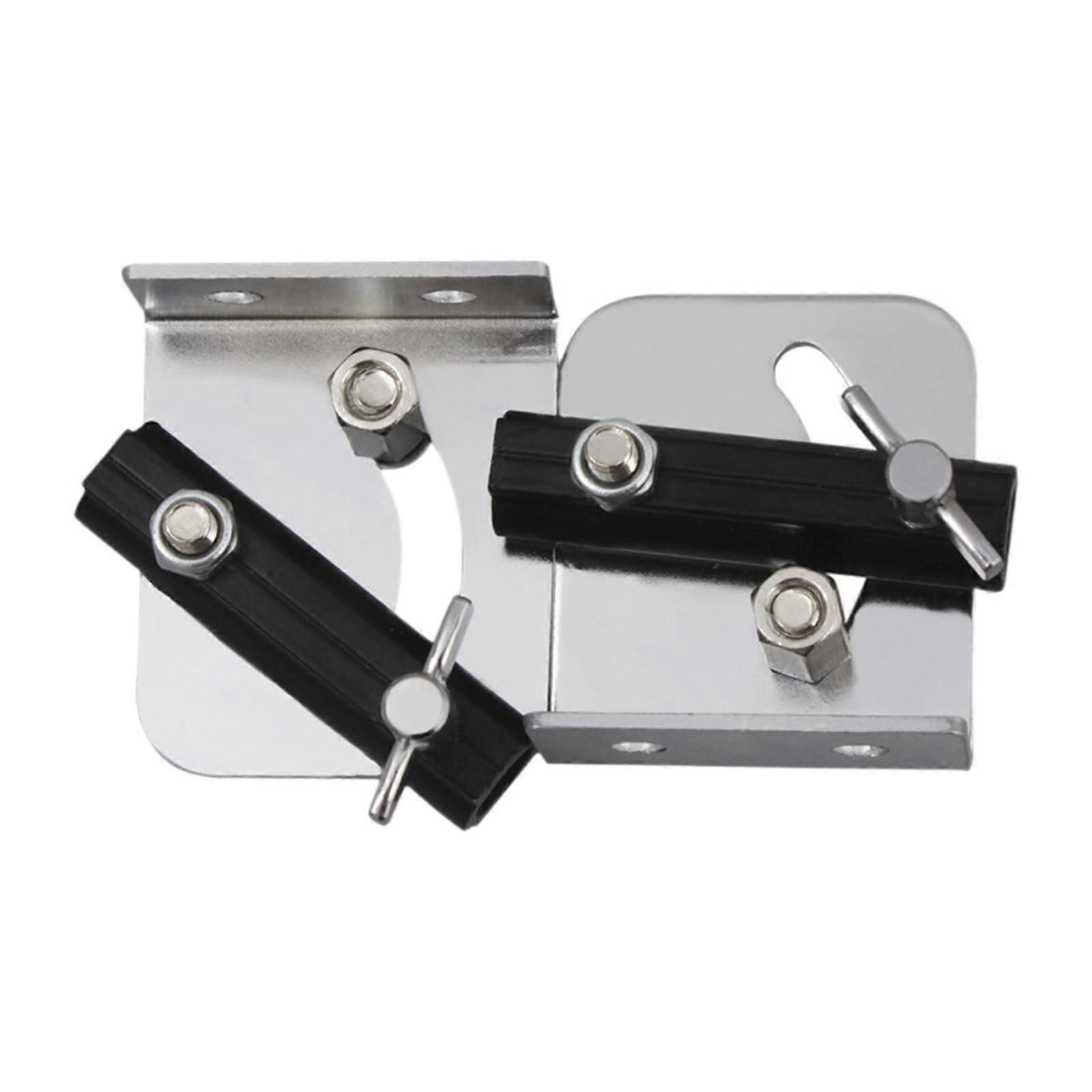 2 Pieces Snare Drum Strap Mounting Rack with Screw Adapter Accessory Repair