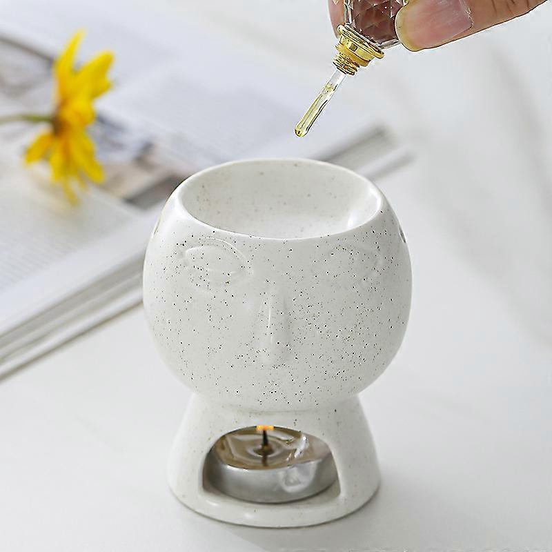 Cartoon candle holder, creative ceramic candle holder