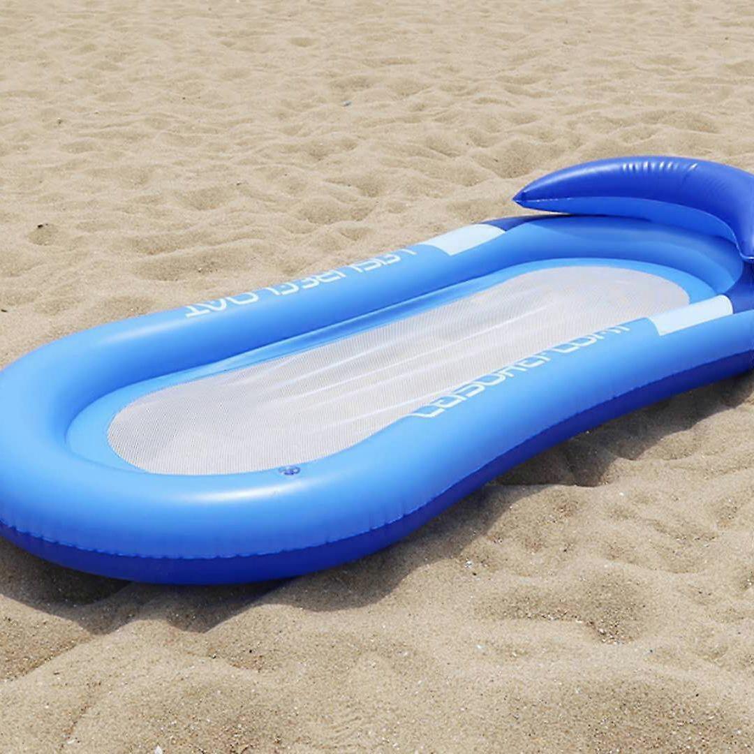 Water Hammock Inflatable Floating Water Hammock Pool Lounge Bed Swimming Chair Summer