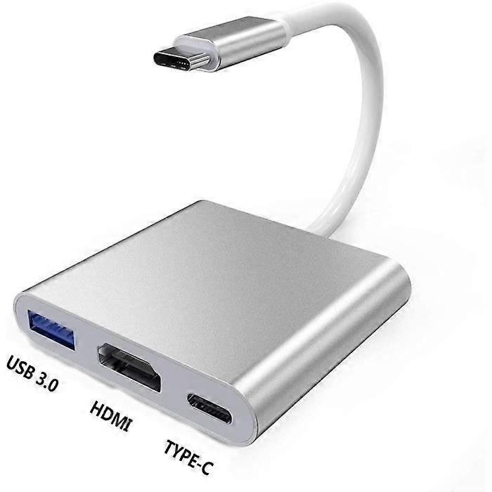 USB-C to HDMI Adapter - Unspecified - 4K - USB 3.0 - PD Charging - Aluminum