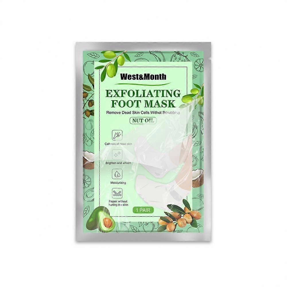 2022 Yeni Peeling Ayak Maskeleri Argan Yağı Pedikür Peeling Ovma Ayak Maskesi Ölü Deri Topuklu Ayakkabıları Kaldır