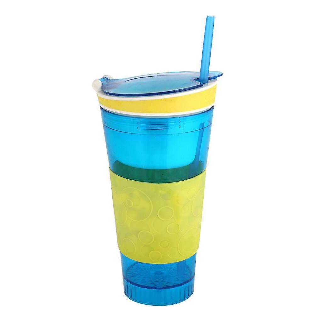 2 in 1 Snack Drink Travel Mug with Insulated Design, Durable Cup Holder, Perfect for Coffee and Snacks on the Go