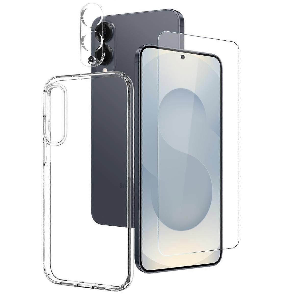 TPU Case Screen Lens Film For Samsung Galaxy S25 Edge 5G
