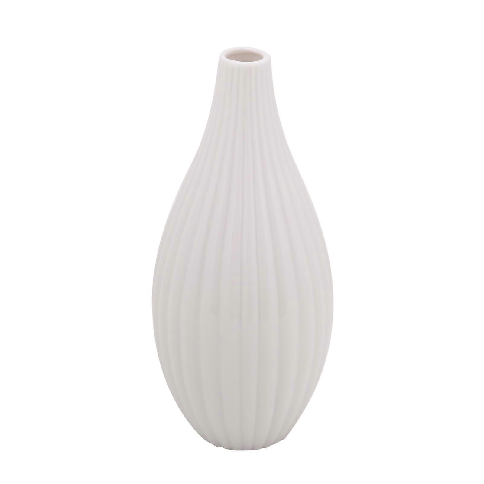Simple Modern Ceramic Vase Large Size for Home Table Desktop Decoration in Minimalist Style