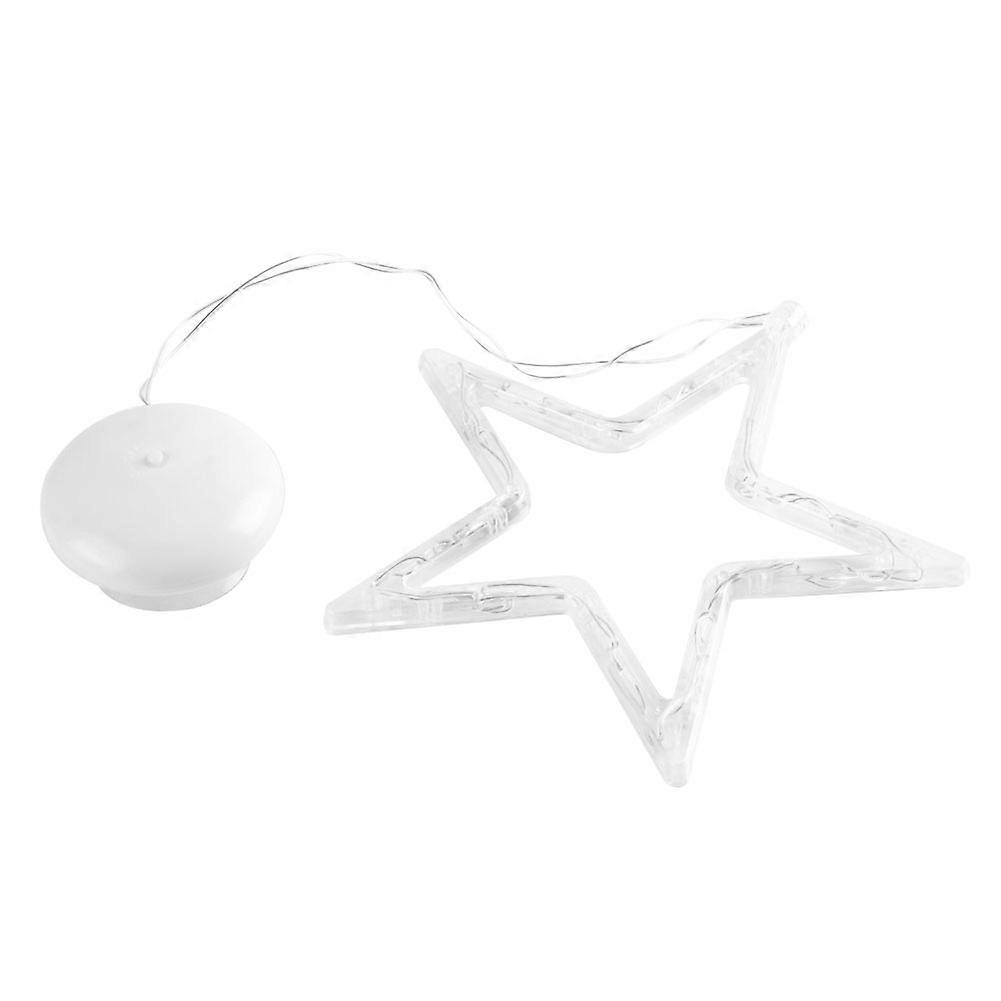 Household Cute Shape Wall Mounted LED Light Lamp Hanging String Lights Room Decoration(Pentagram Shape )