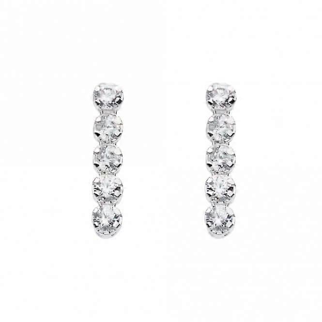 Quintuple Zirconia Boucles d’oreilles 3376CZ