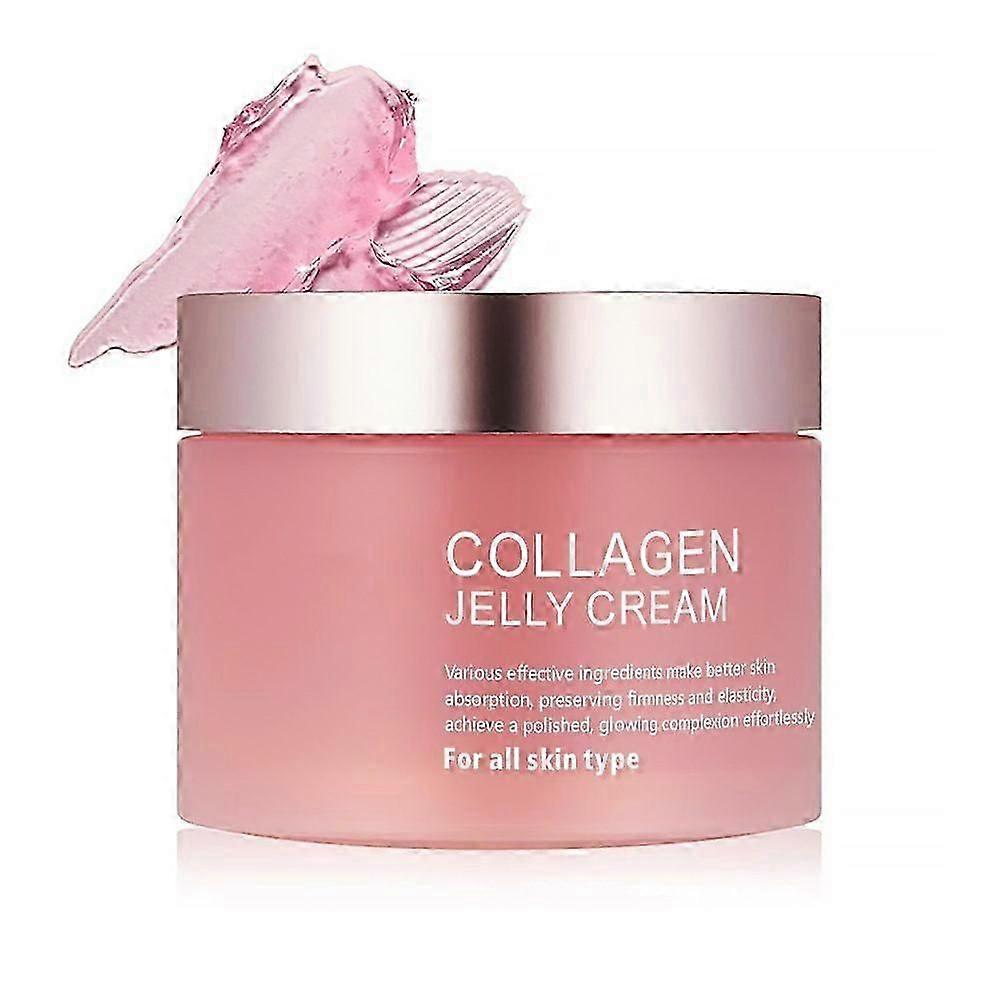 كريم جيلي كولاجين 100 جرام ، عناية بالوجه مضادة للشيخوخة ، مضادة للتجاعيد ، تقلل المسام ، العناية بالبشرة للبشرة الجافة والحساسة