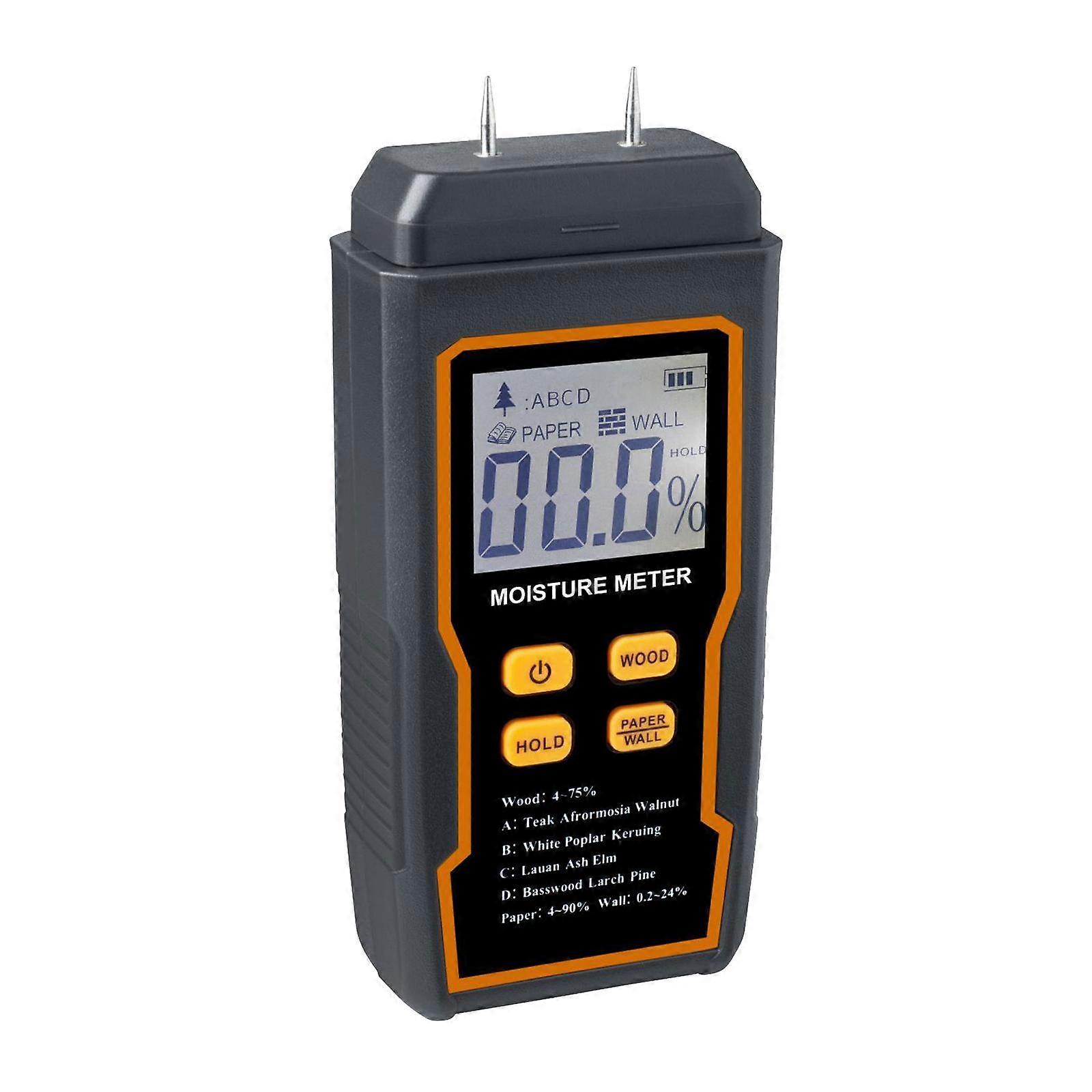 Moisture Meter with Backlight for wall Building Material Brick