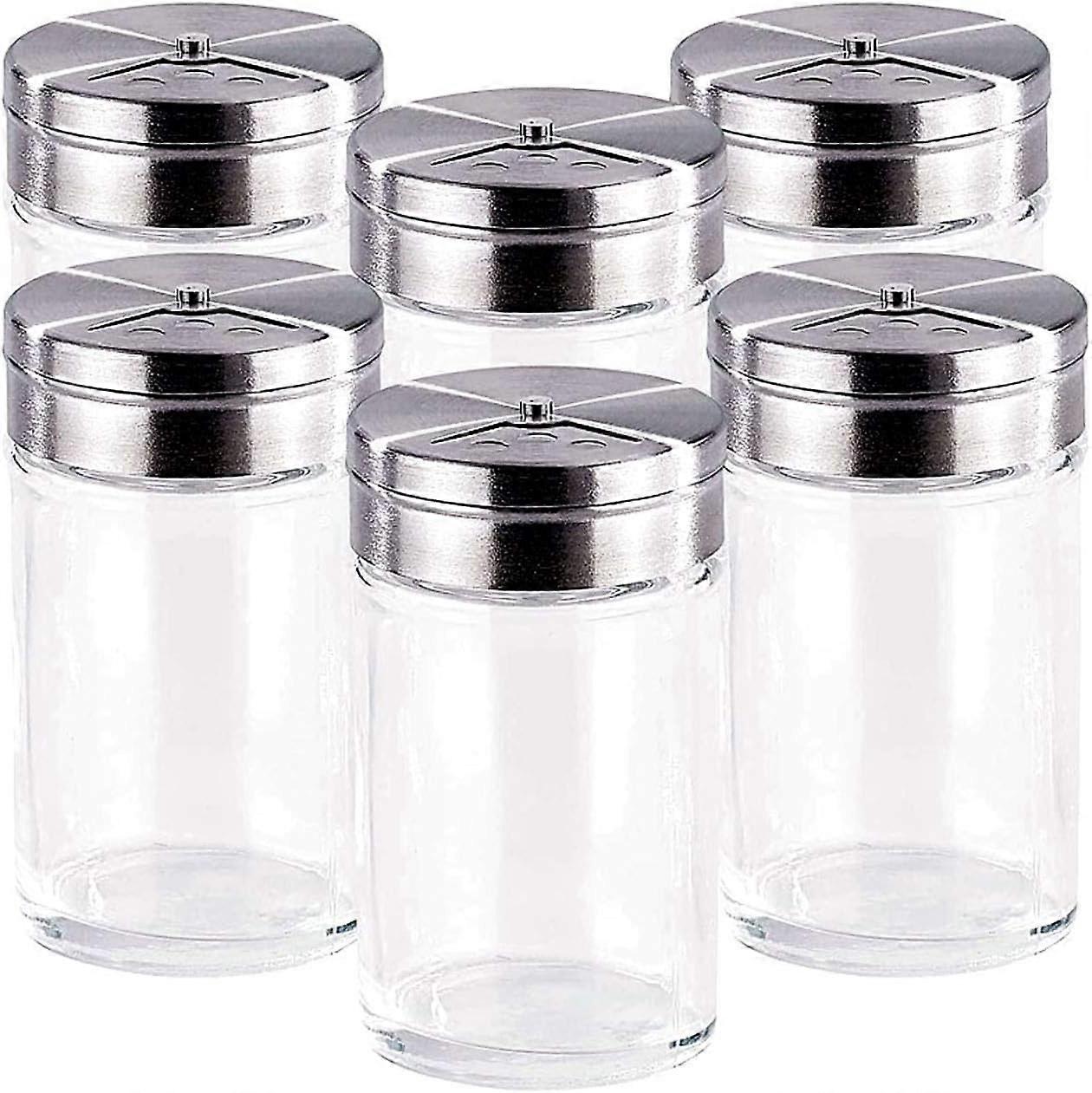 Versatile Transparent BPA-Free Spice Containers
