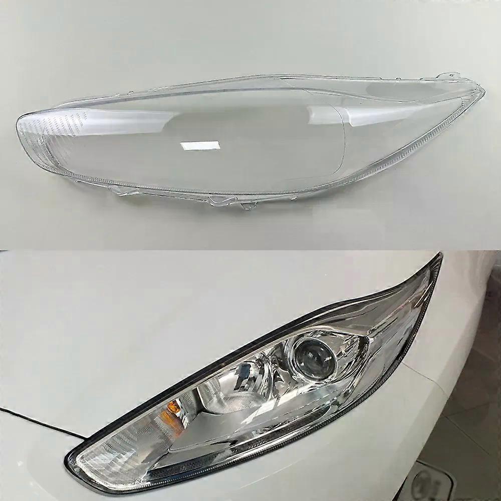 For Ford Fiesta 2013 2014 2015 Headlamp Cover Transparent Lamp Headlight Shell Lens Plexiglass Replace Original Lampshade